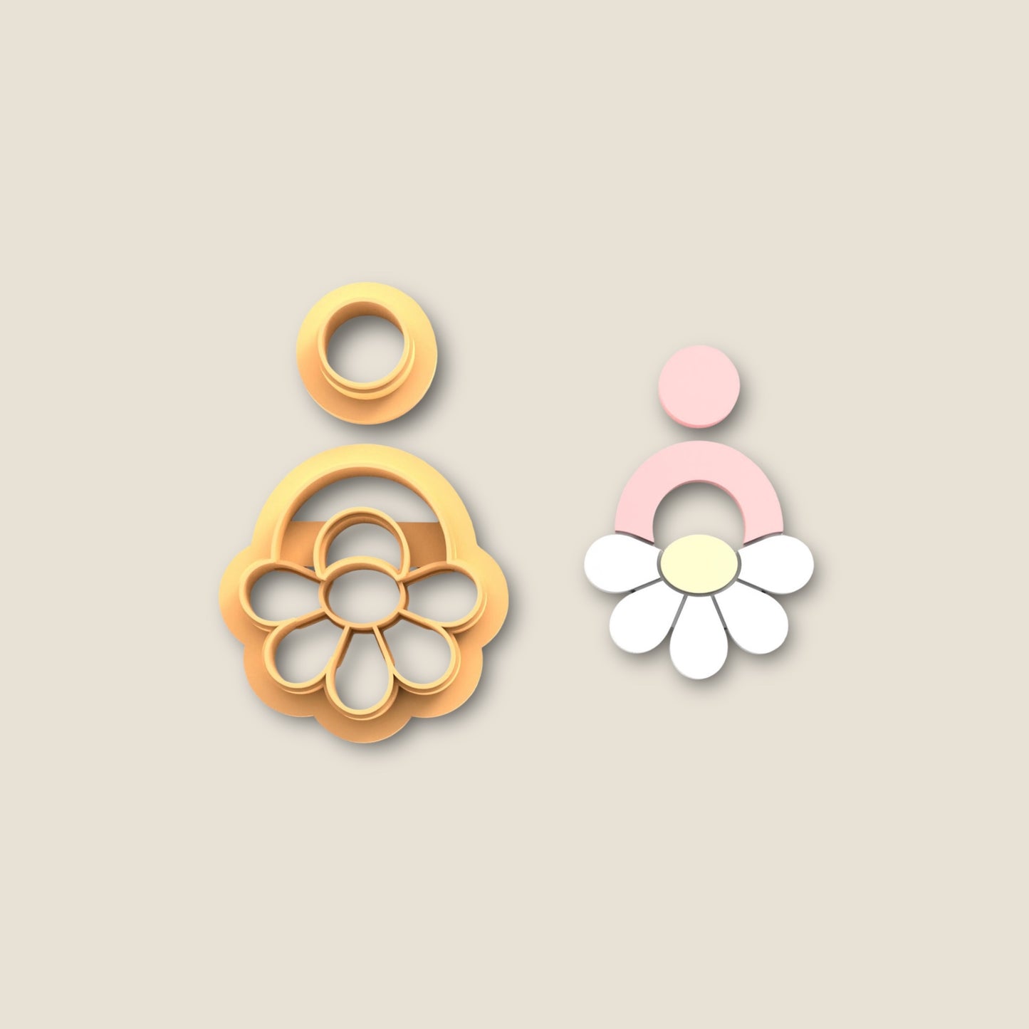 Cortador arcilla polimérica | Media Flor