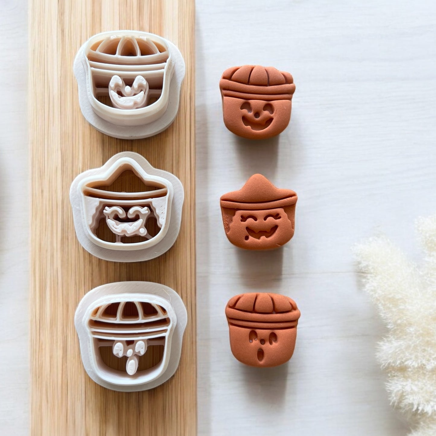 Cortador Arcilla Polimerica | 
 3 Calabazas