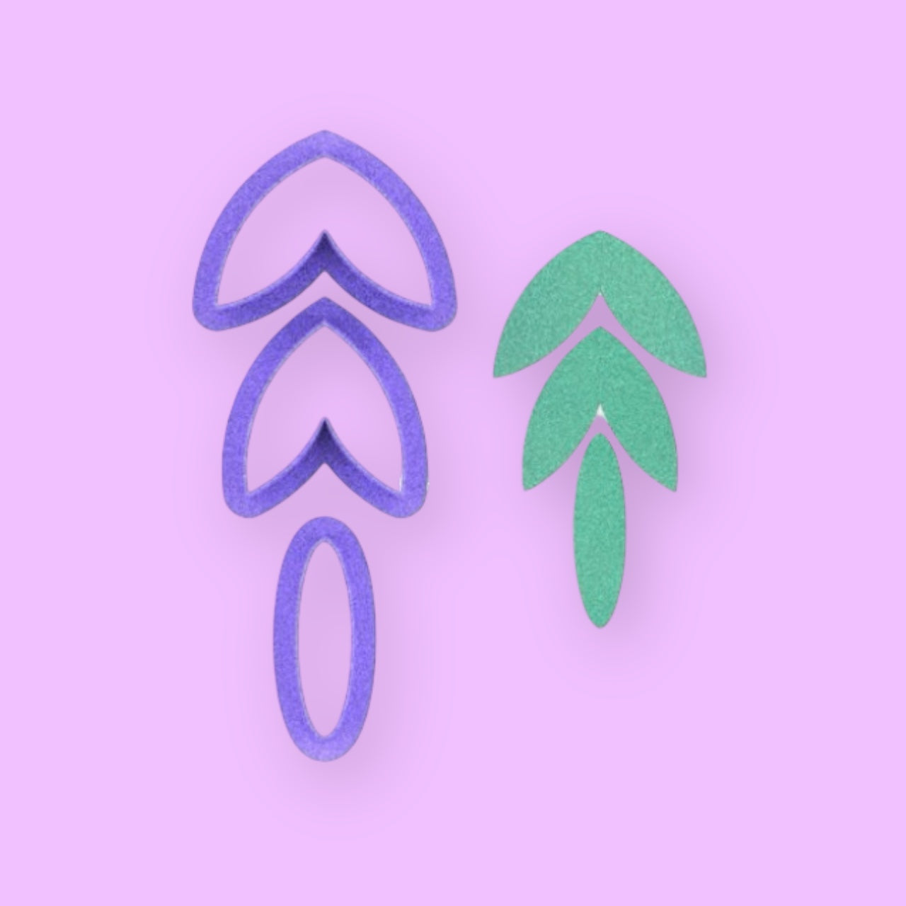 Boho Scallop polymer clay cutter