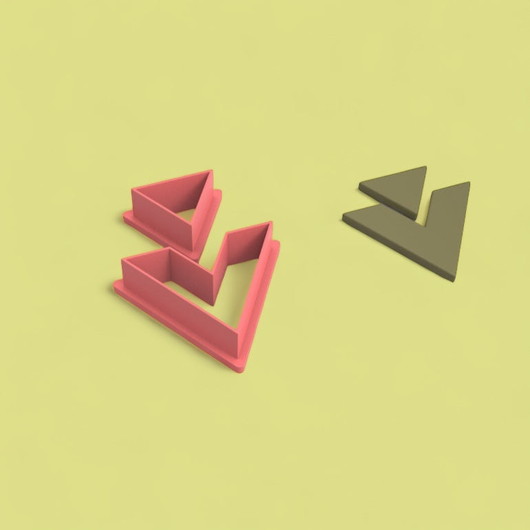 Découpeur d'argile polymère Géométrique B