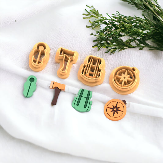 Set montaña– Cortador para hacer pendientes de arcilla polimérica.