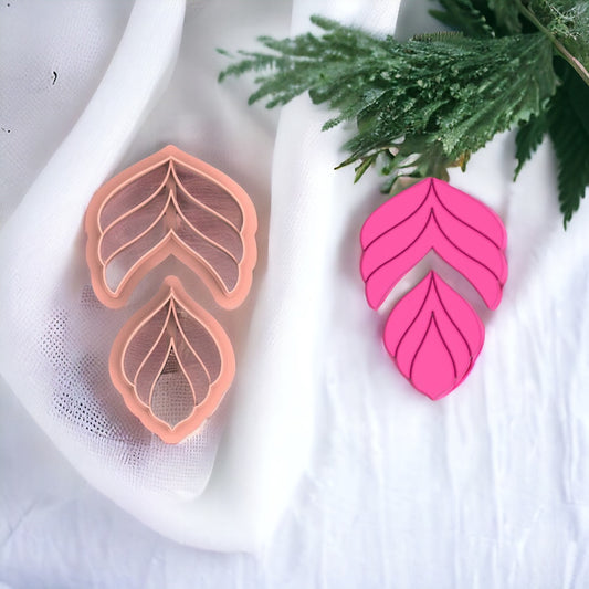 Cortador leaf combo 15 para hacer pendientes de arcilla polimérica