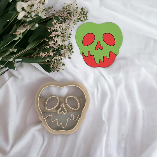 Cortador de maçã venenosa para fazer brincos de argila polimérica