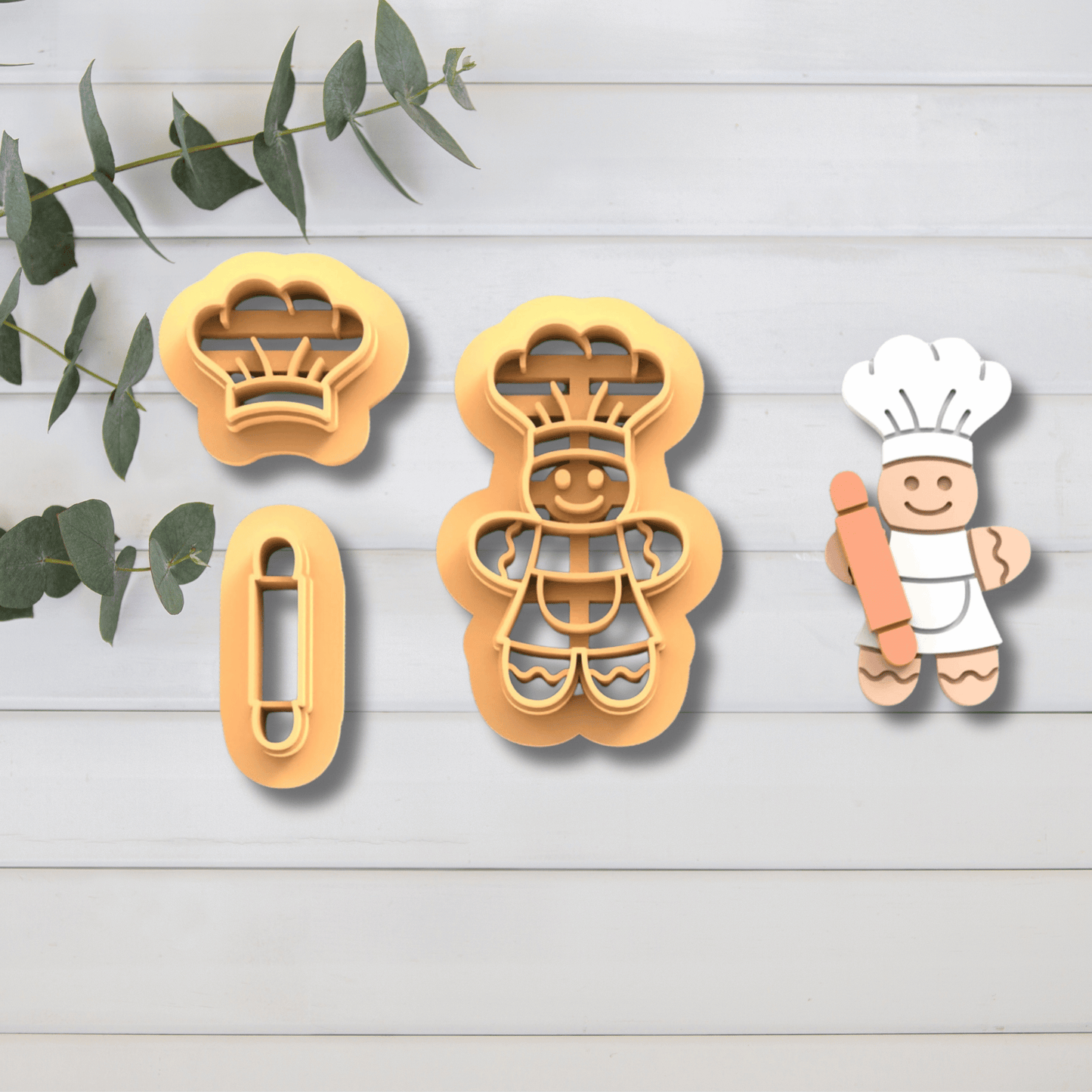 Cortador Arcilla Polimérica| Galleta Cocinero Navidad 202557| Minipekas