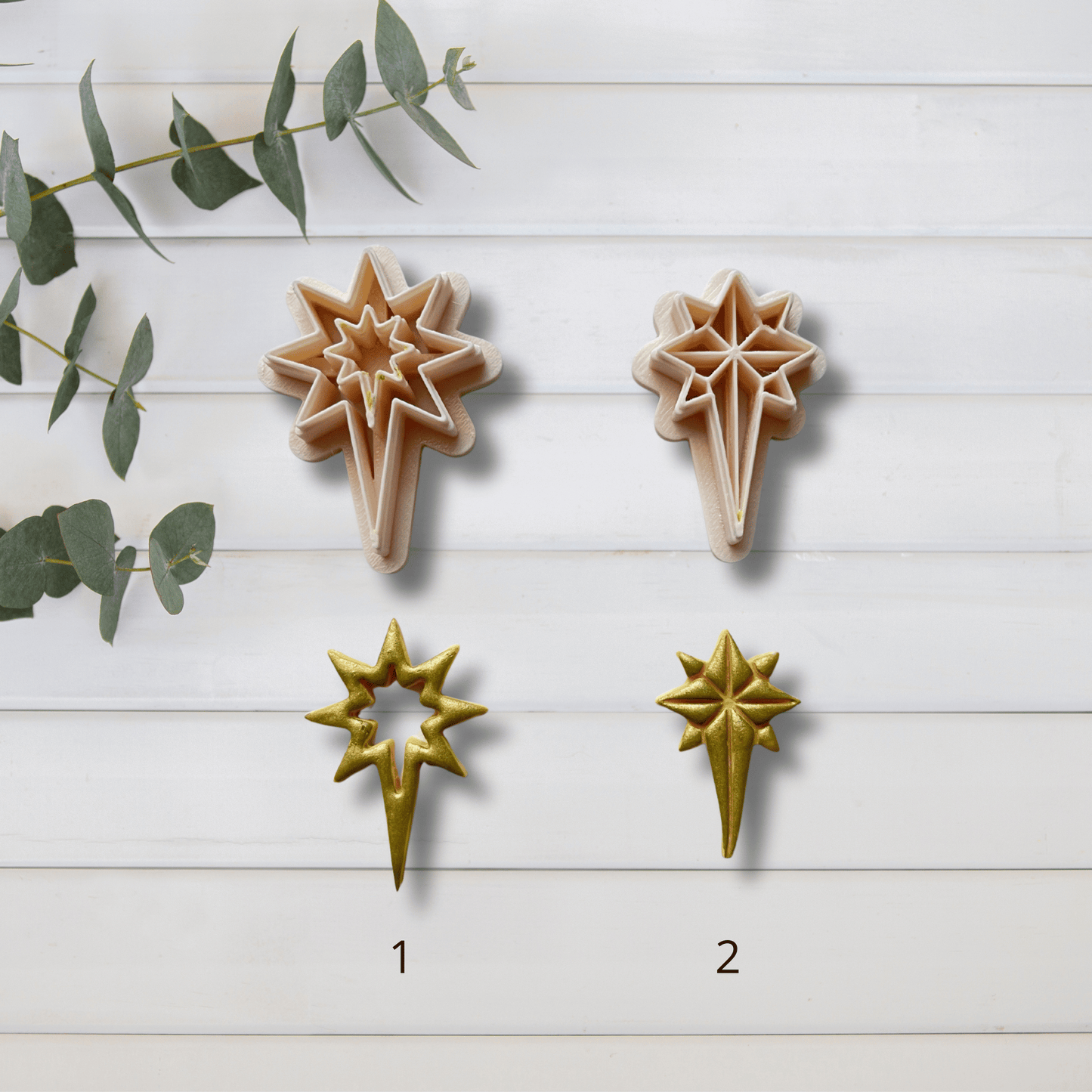 Cortador Arcilla Polimérica| Estrella Navidad 202550| Minipekas