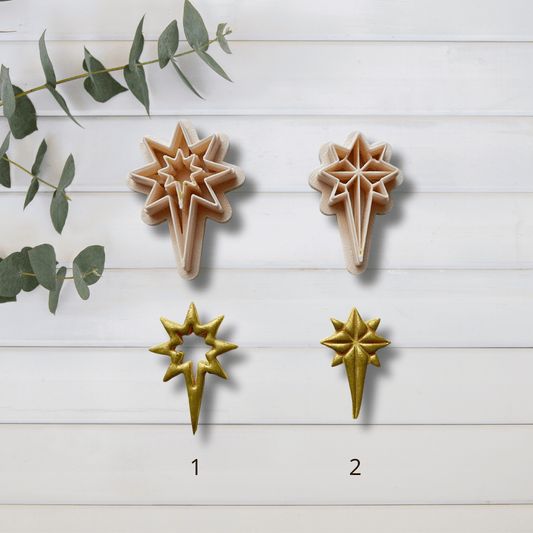 Cortador Arcilla Polimérica| Estrella Navidad 202550| Minipekas