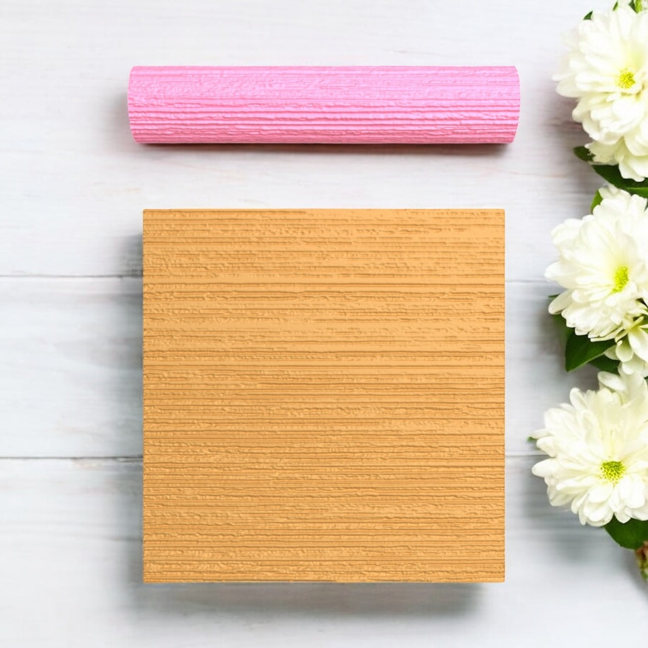 Textura roller 109 efecto rayas madera para arcilla polimérica