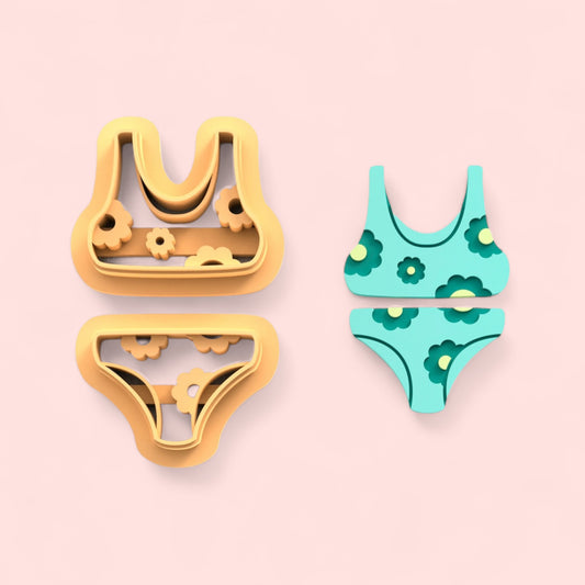 Biquíni cortador de argila de polímero