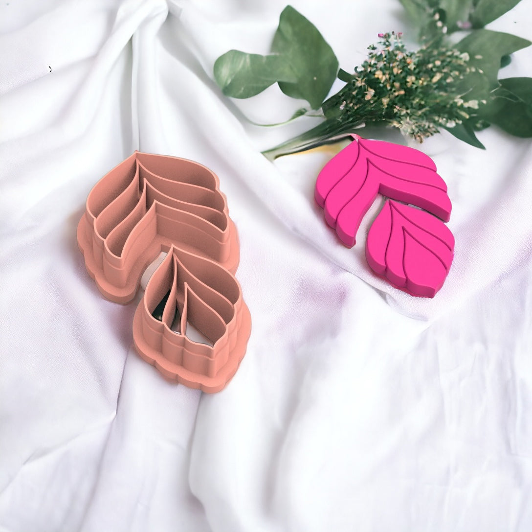 Cortador leaf combo 15 para hacer pendientes de arcilla polimérica