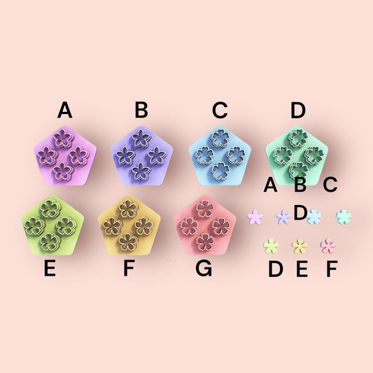 Cortador arcilla polimérica | Mini Flores