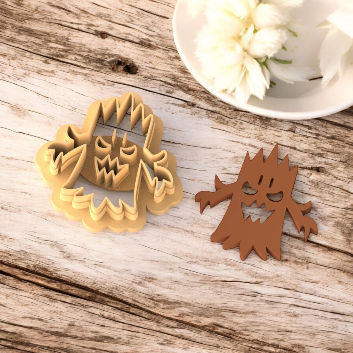 Coupeur d'arbre pour réaliser des boucles d'oreilles en pâte polymère