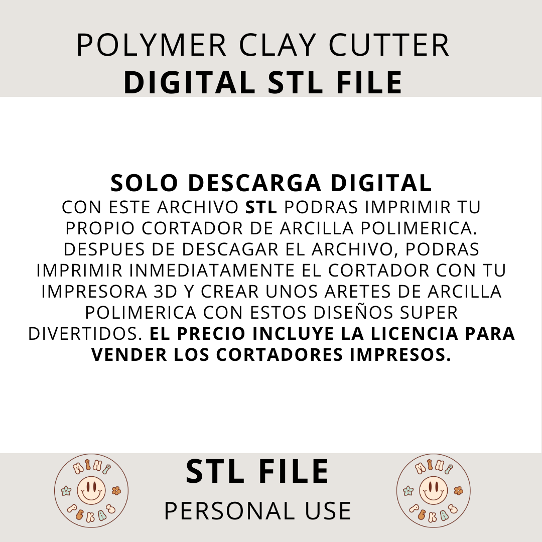 ARCHIVO DIGITAL STL | MOUNSTRO GALLETA| MINIPEKAS