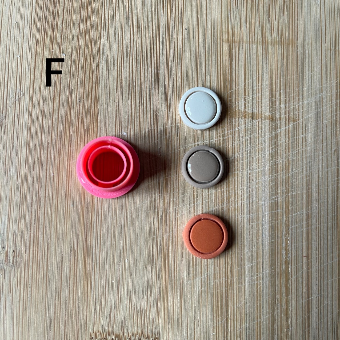 Framed mini- para hacer pendientes de arcilla polimérica