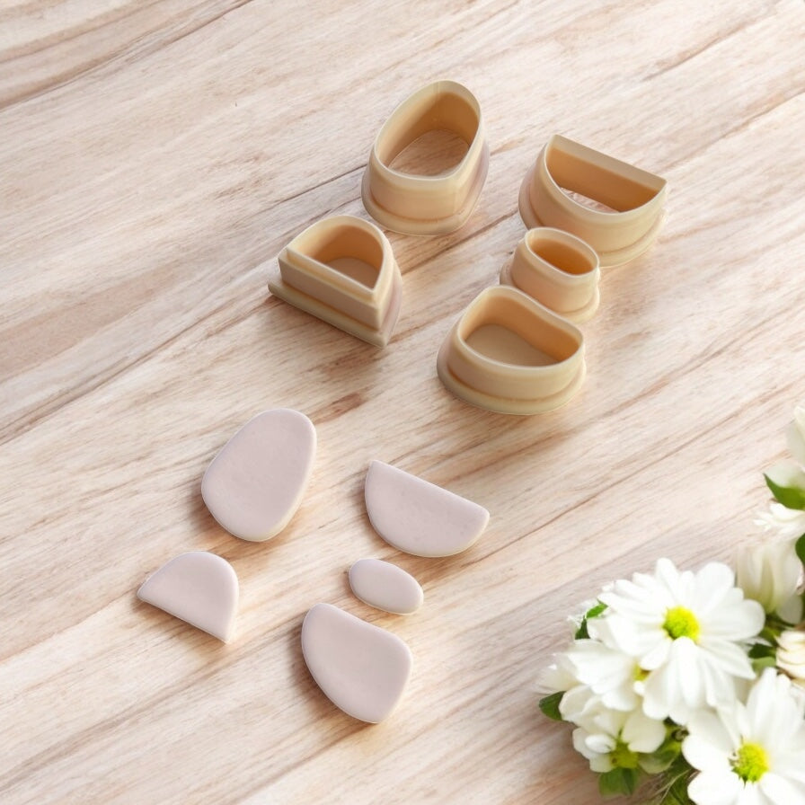 Organic Love – Cortador para hacer pendientes de arcilla polimérica.