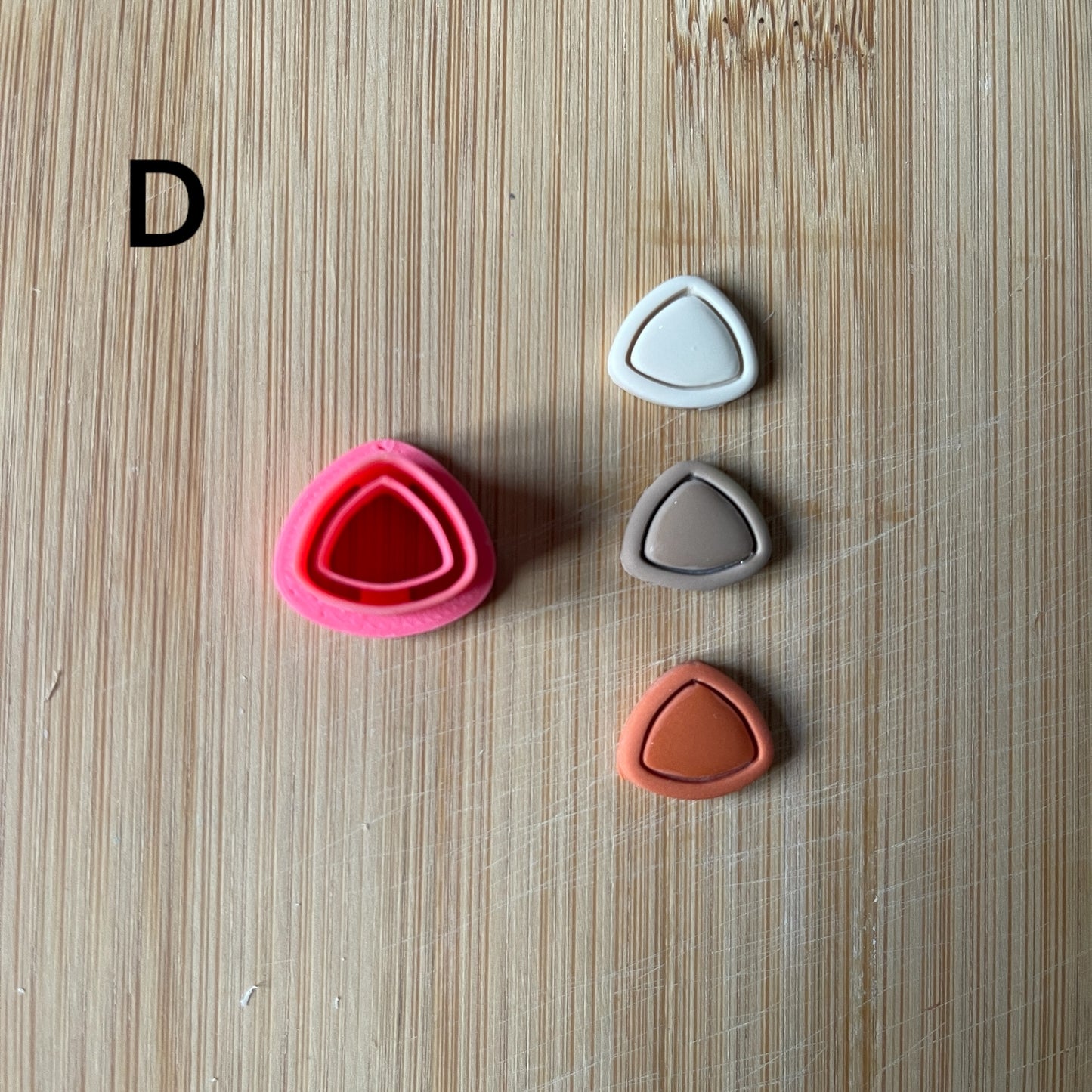 Framed mini- para hacer pendientes de arcilla polimérica