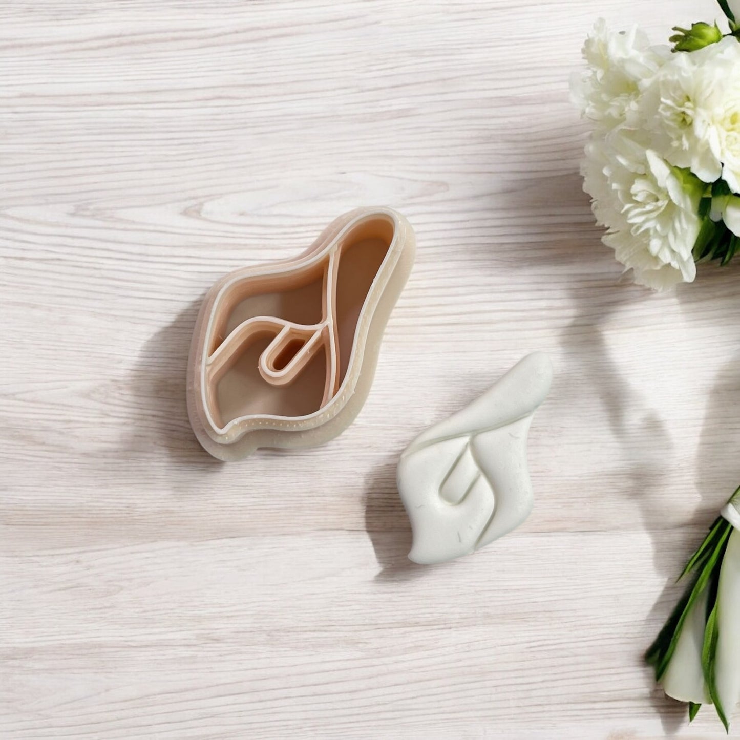 Flor cala cortador para arcilla polimerica