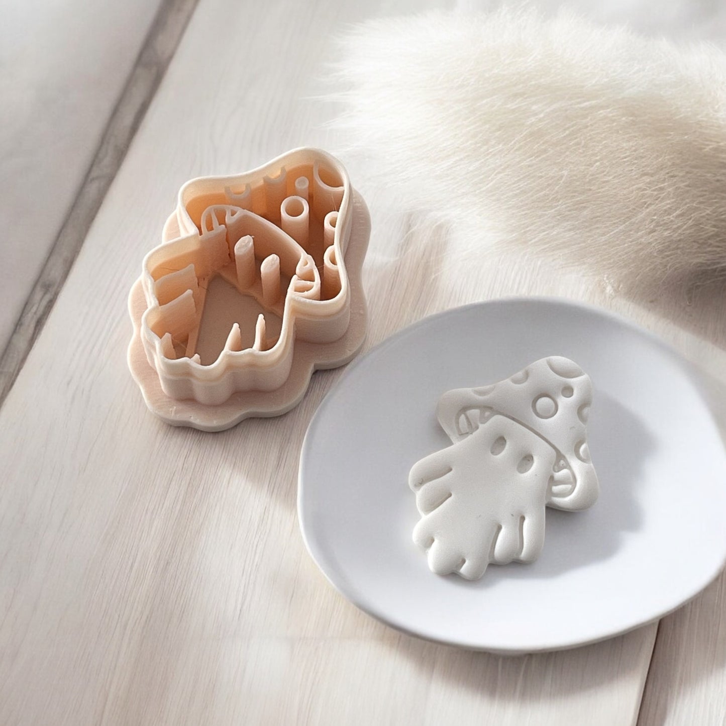 Cortador Arcilla Polimerica | Fantasma Hongo