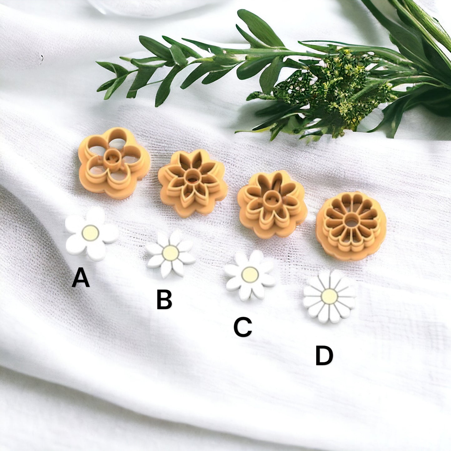 Cortador arcilla polimérica | Flor A