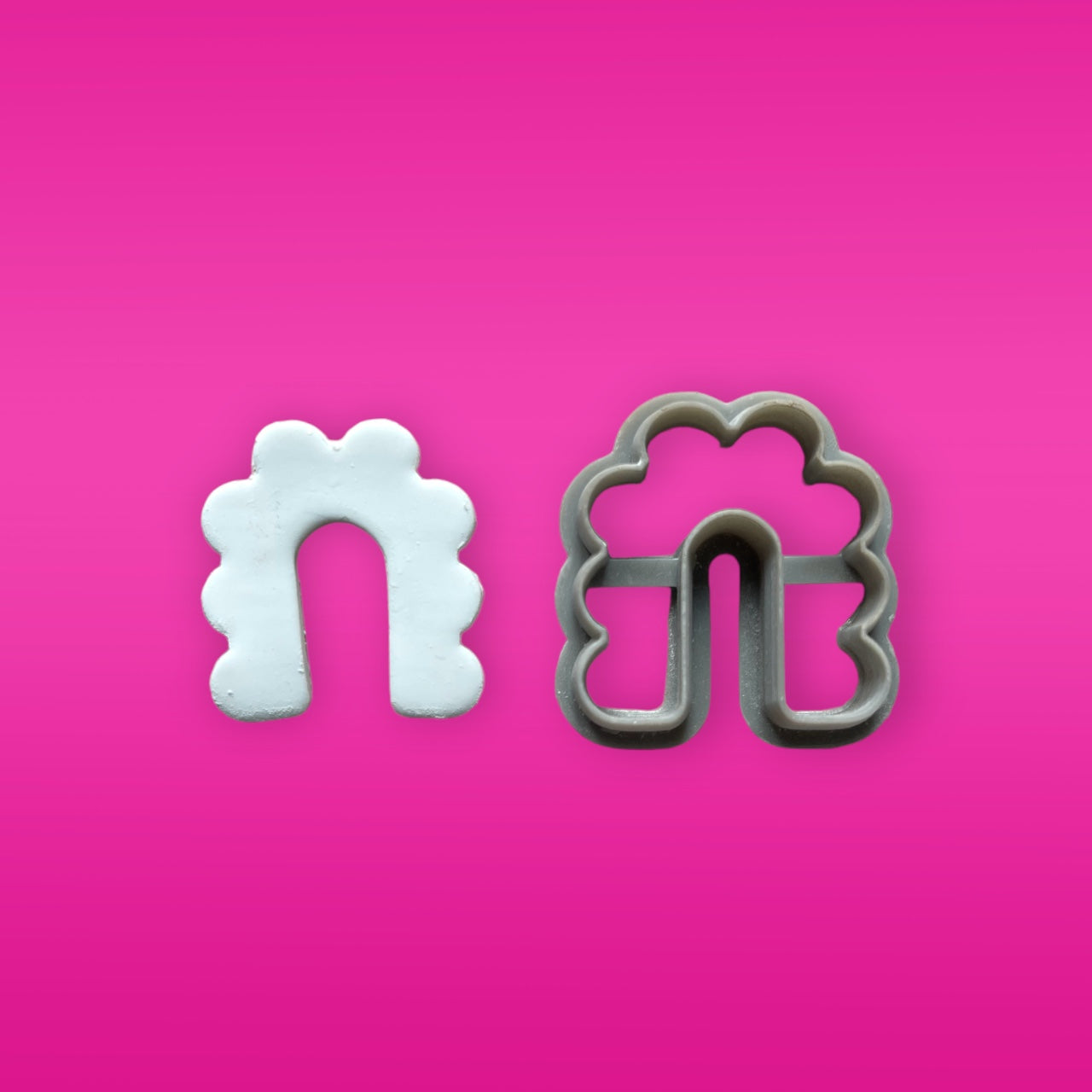 Basic D polymer clay cutter