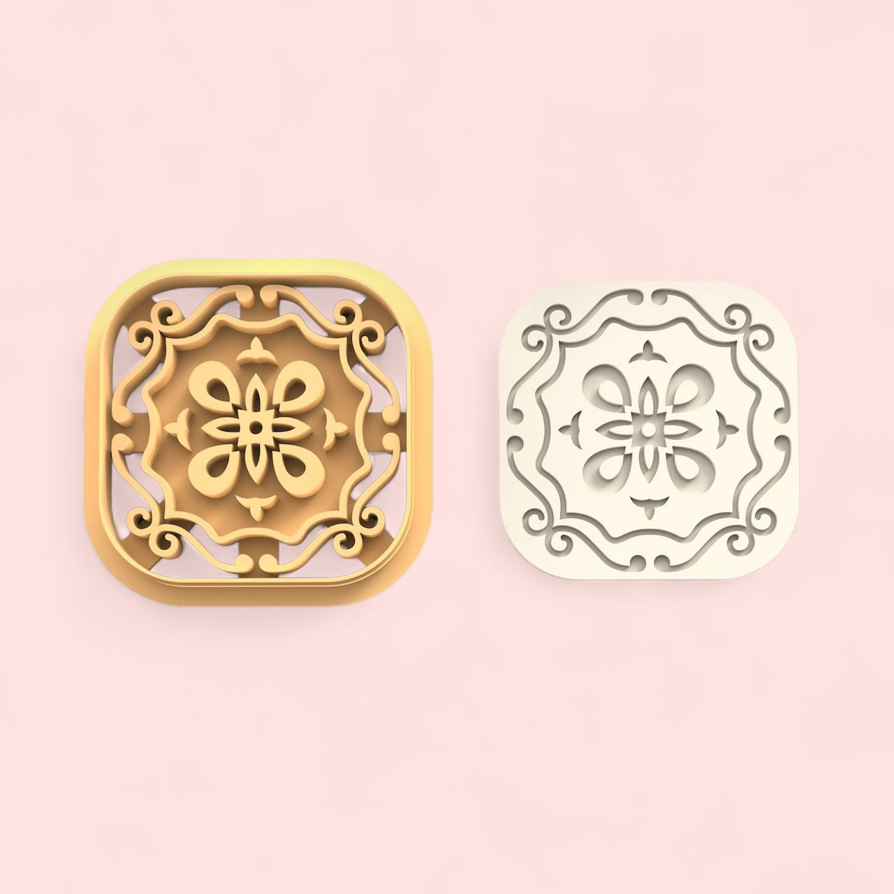 Cortador de argila de polímero #3 marroquino