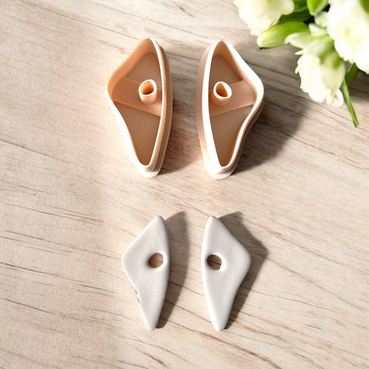 Organico #113 cortador para hacer pendientes de arcilla polimerica