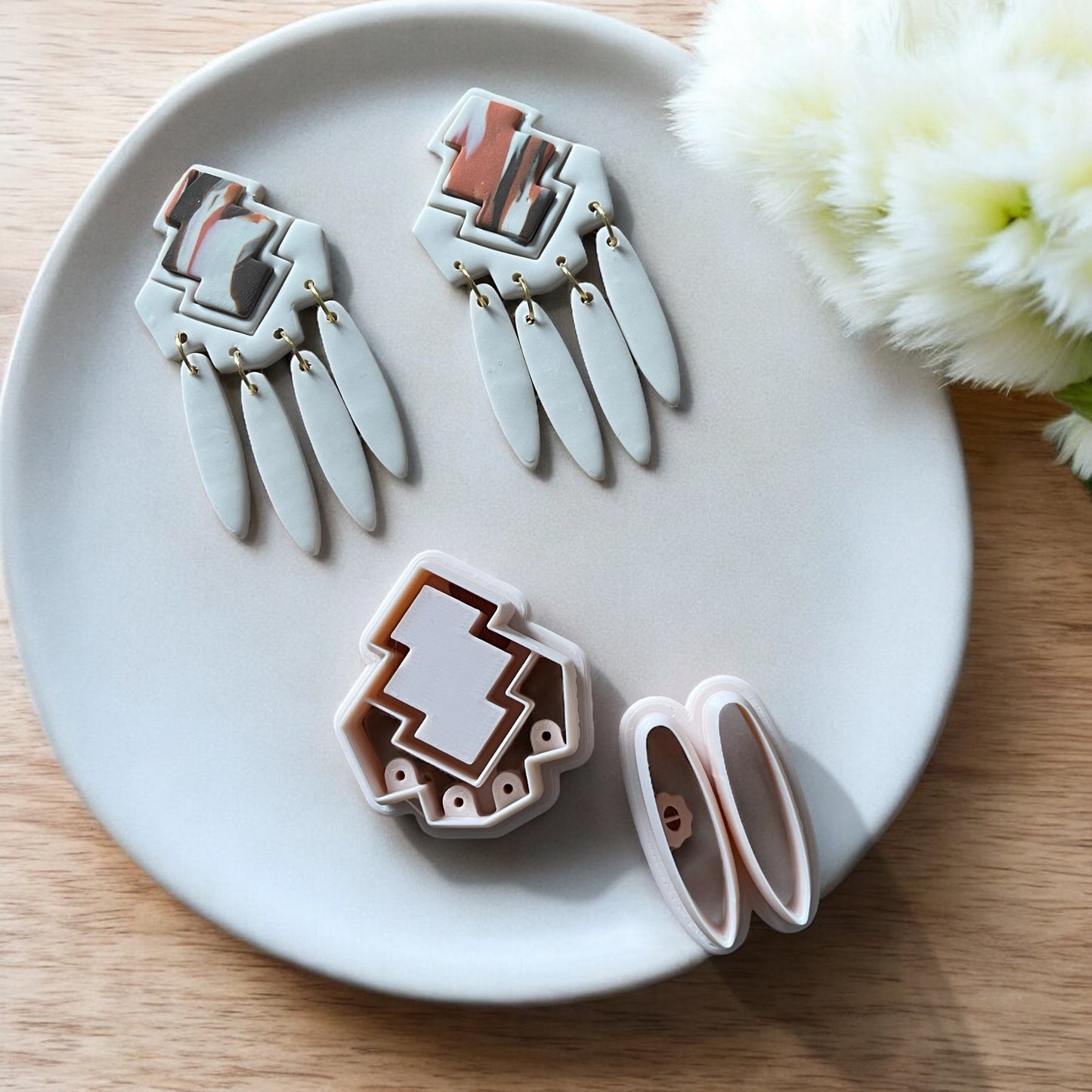 Nazan - Cortador para hacer pendientes de arcilla polimerica