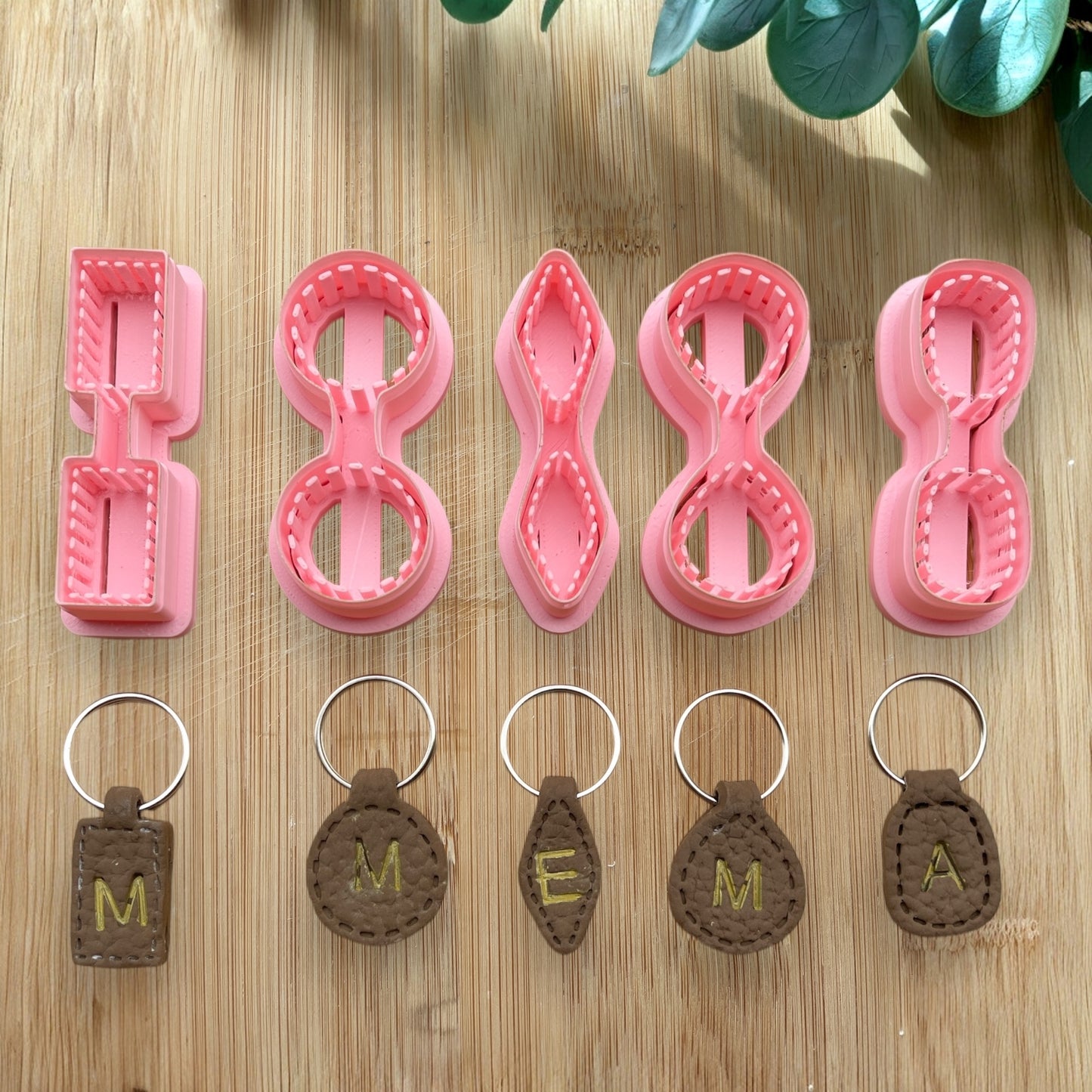 Llaveros basicos - Cortadores para hacer pendientes de arcilla polimérica