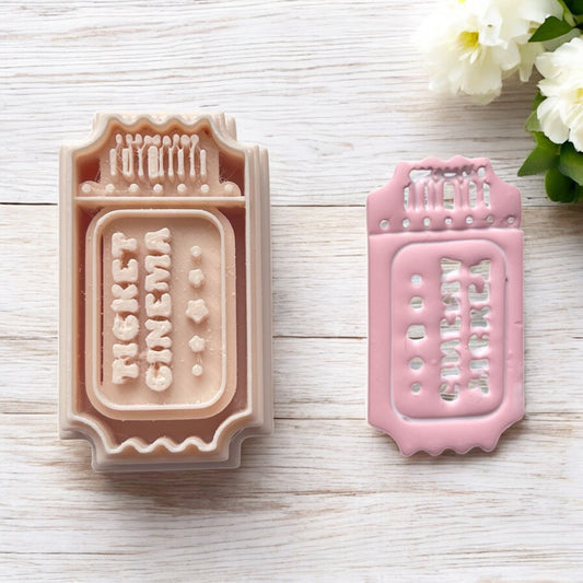 Cortador Arcilla Polimérica | Ticket Cine 203| Minipekas