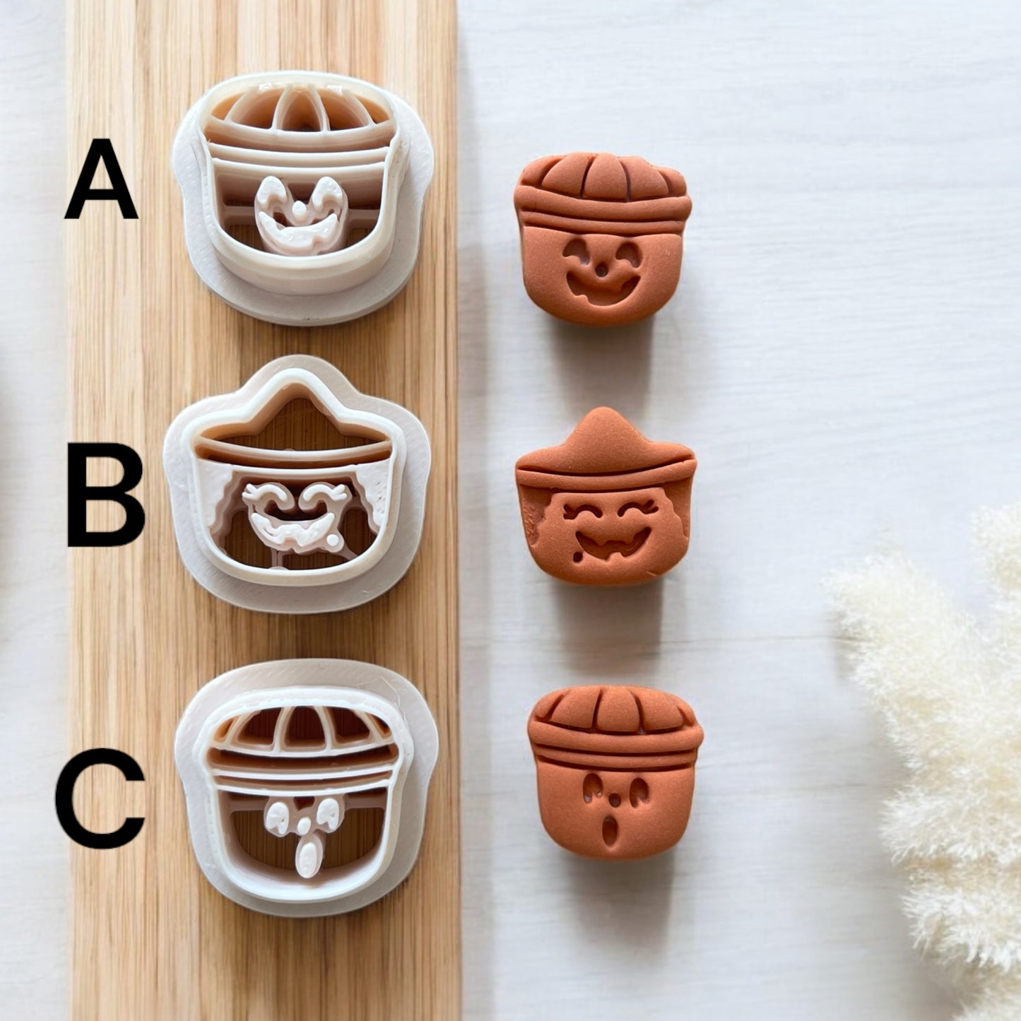 Cortador Arcilla Polimerica | 
 3 Calabazas