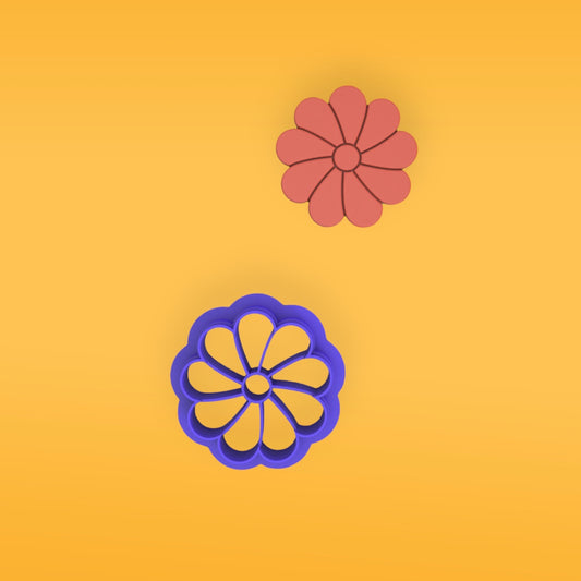 Cortador Flor 17 Para Argila Polímera