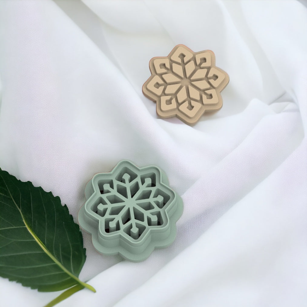 Cortador de neve para fazer brincos de argila polimérica