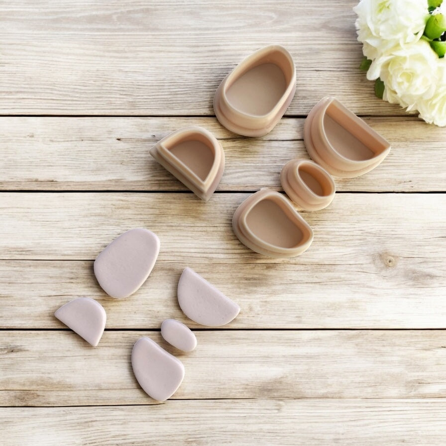 Organic Love – Cortador para hacer pendientes de arcilla polimérica.