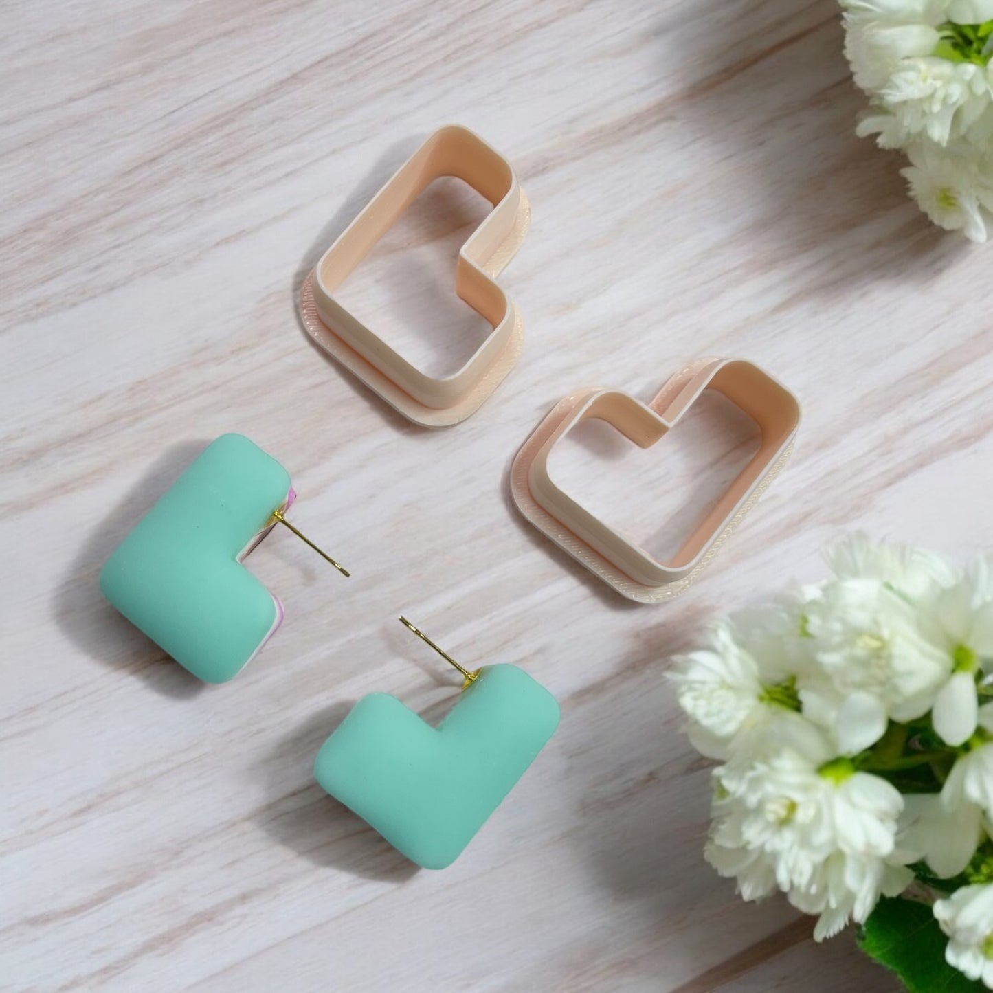 Cuadrado 2 Aro Cutter Para Arcilla Polimérica