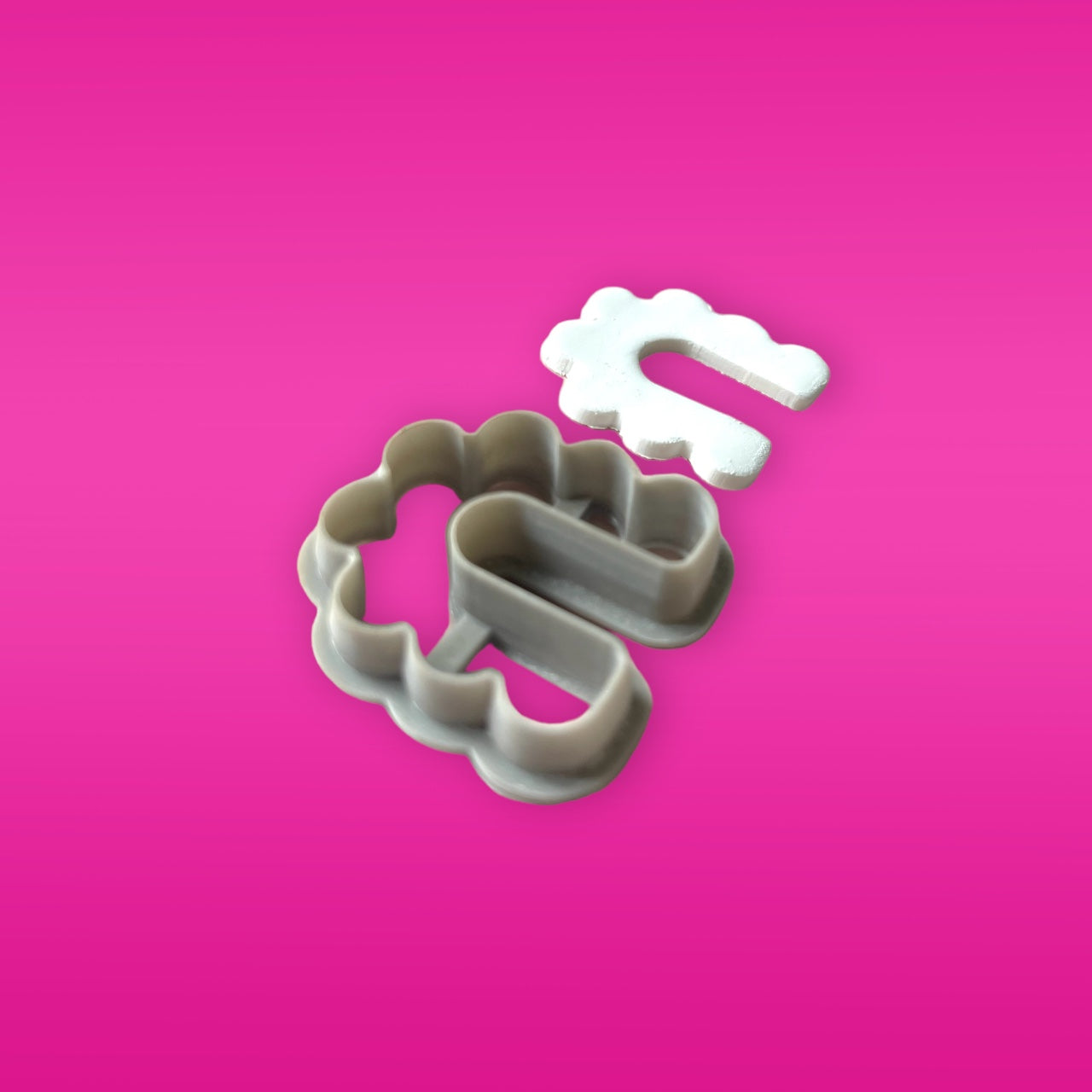 Basic D polymer clay cutter