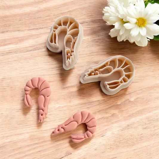 Cortador de Arcilla Polimérica  | Forma de Gamba | Minipekas