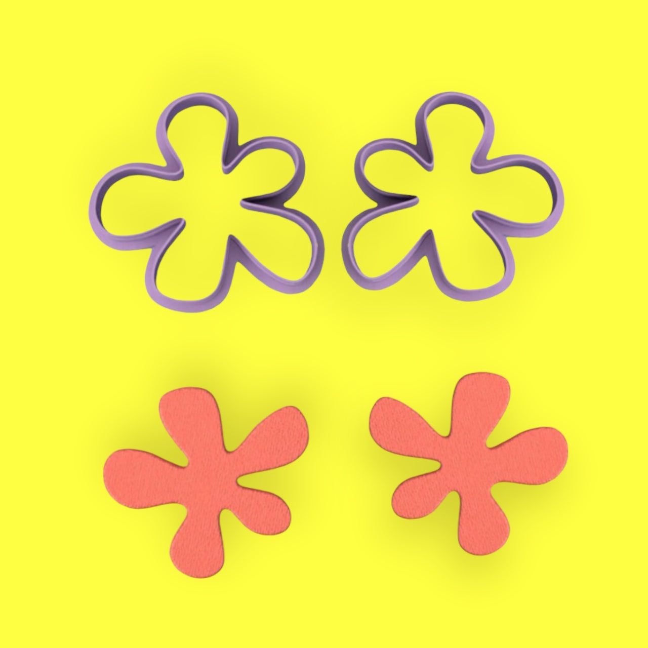 Cortador de argila de polímero Leaf Dangle