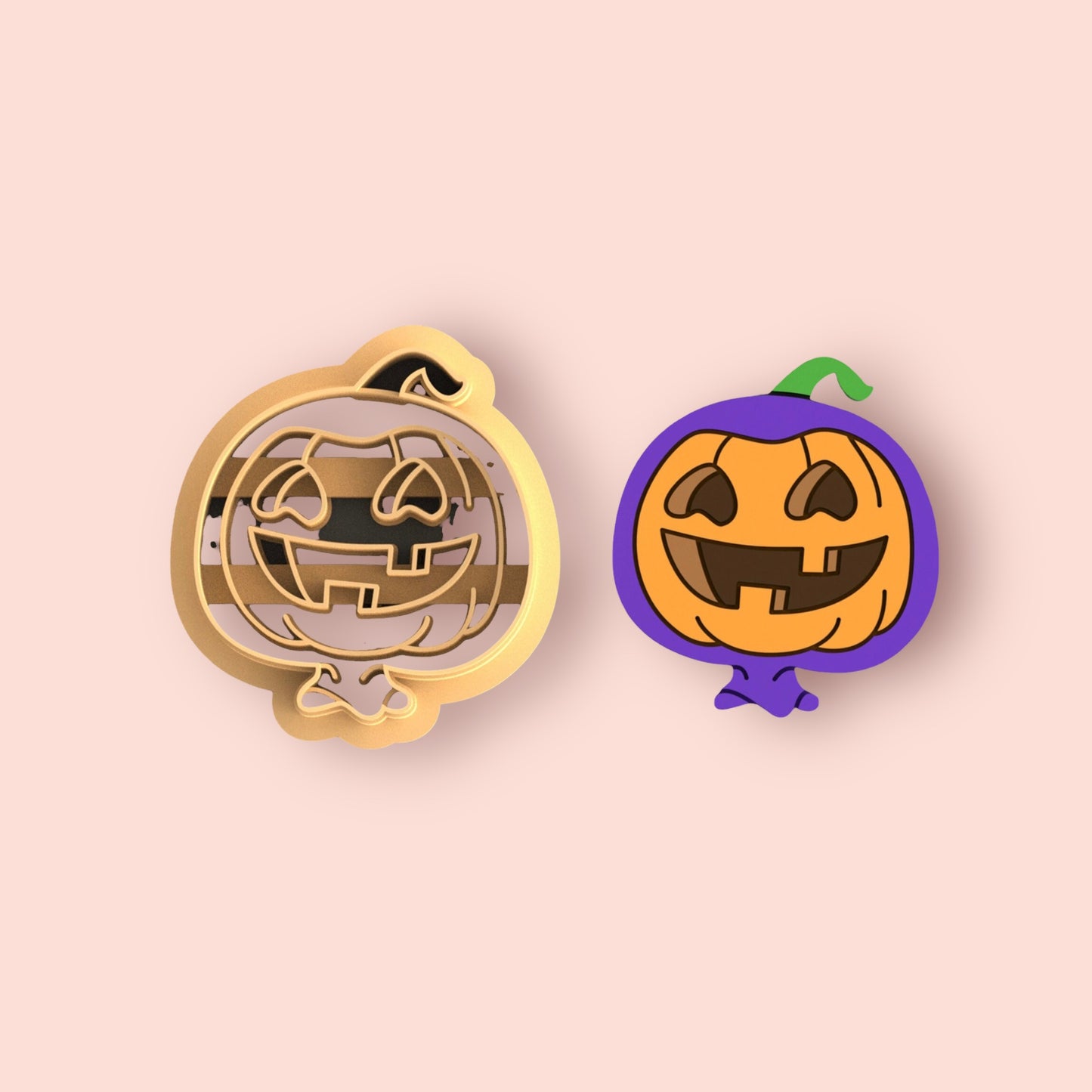 Coupe-citrouille pour réaliser des boucles d'oreilles en pâte polymère