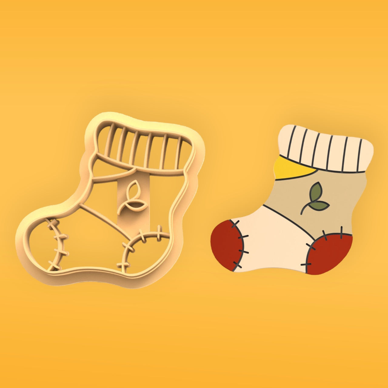 Polymer clay cutter sock