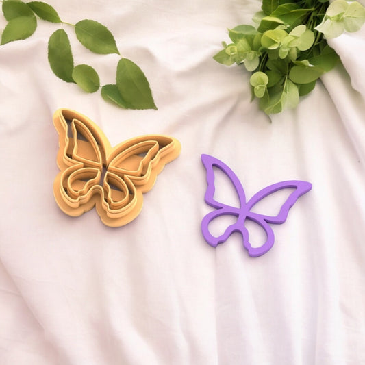 Cortador mariposa recortada  para hacer pendientes de Arcilla Polimérica