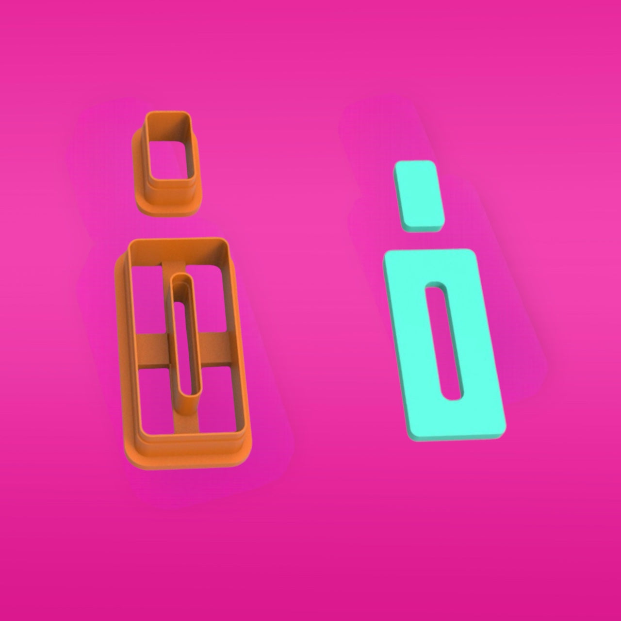 Découpeur géométrique Idé pâte polymère