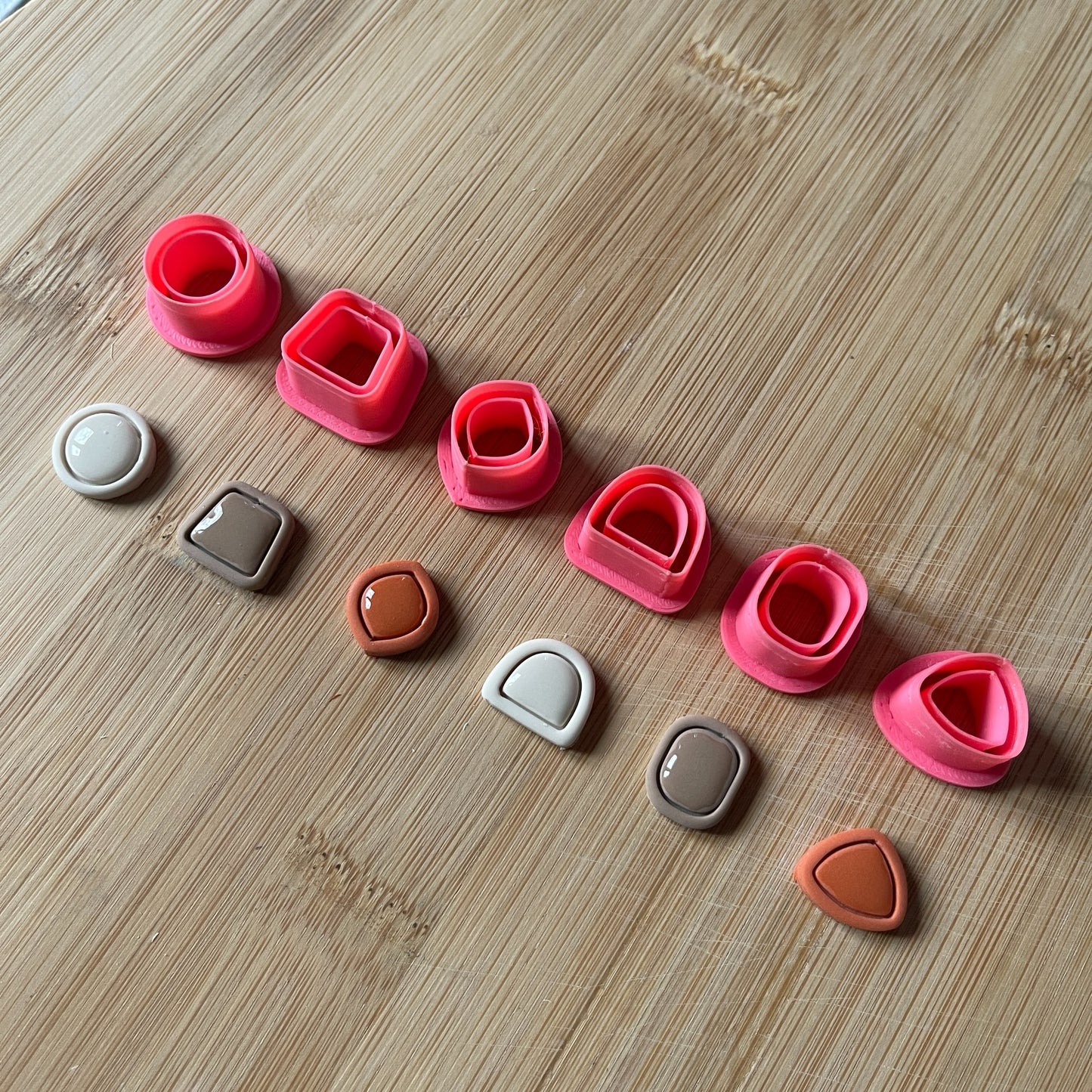 Framed mini- para hacer pendientes de arcilla polimérica