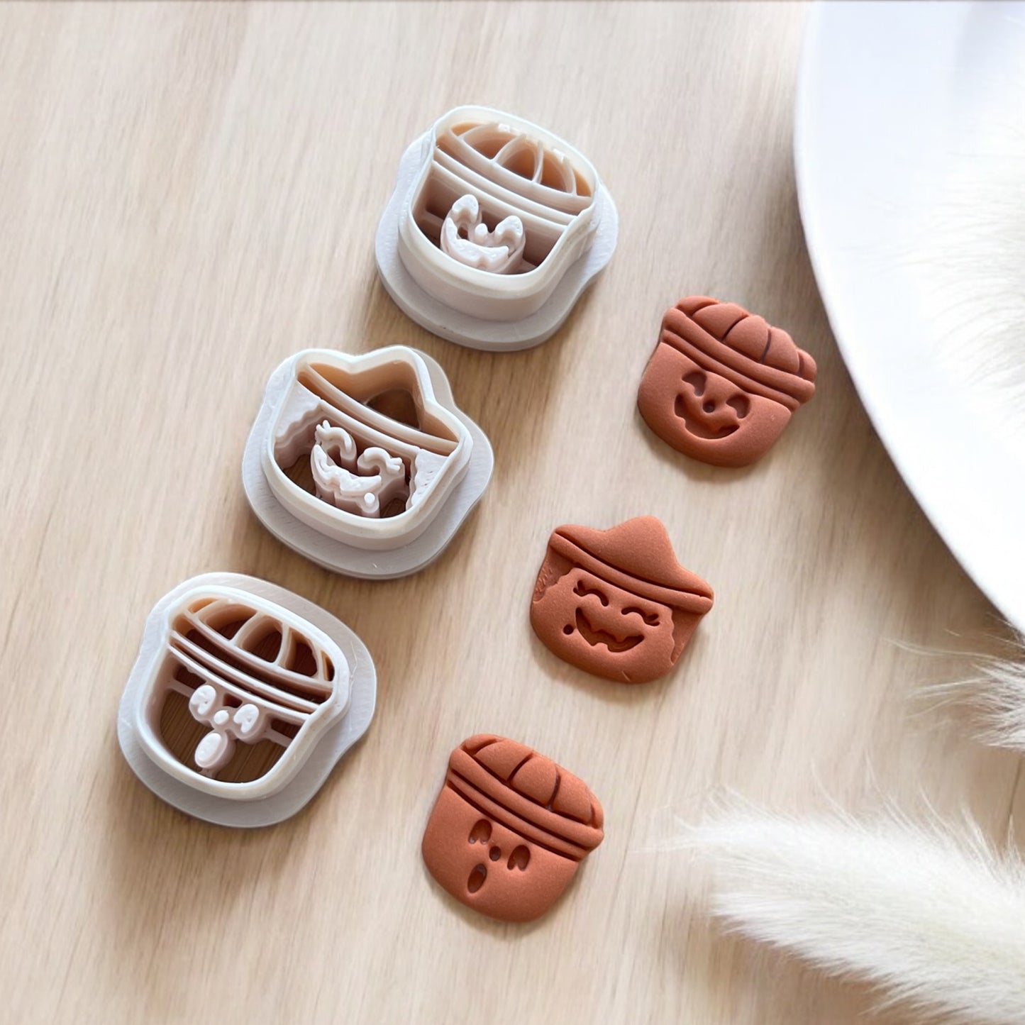 Cortador Arcilla Polimerica | 
 3 Calabazas