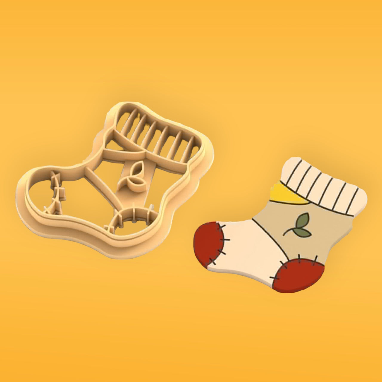 Polymer clay cutter sock