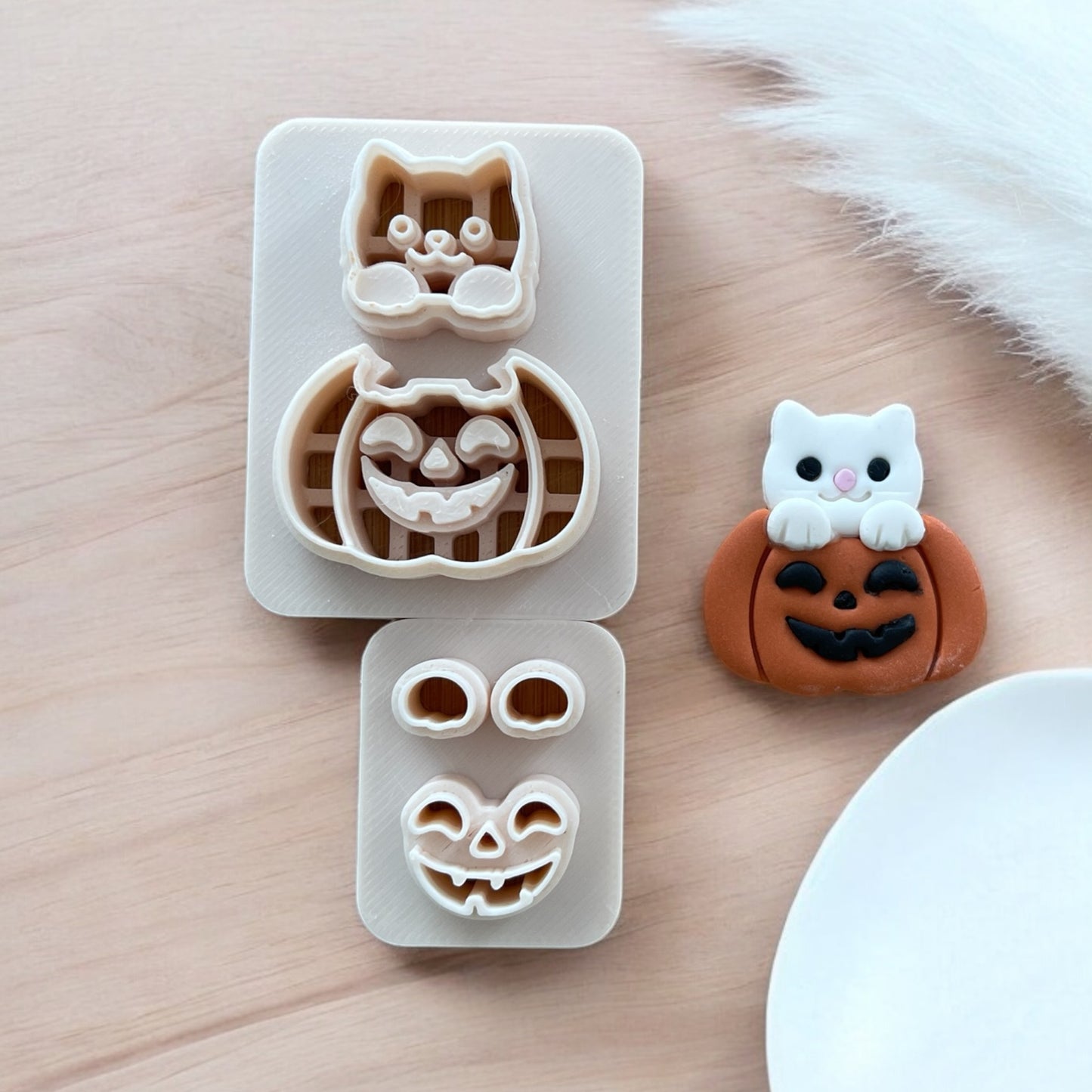 Cortador Arcilla Polimerica | 
Gato Calabaza