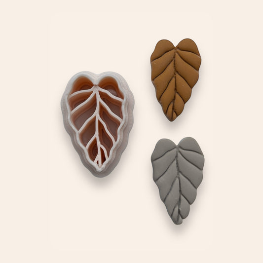 Leaf 3 - Cortador para hacer pendientes de arcilla polimérica