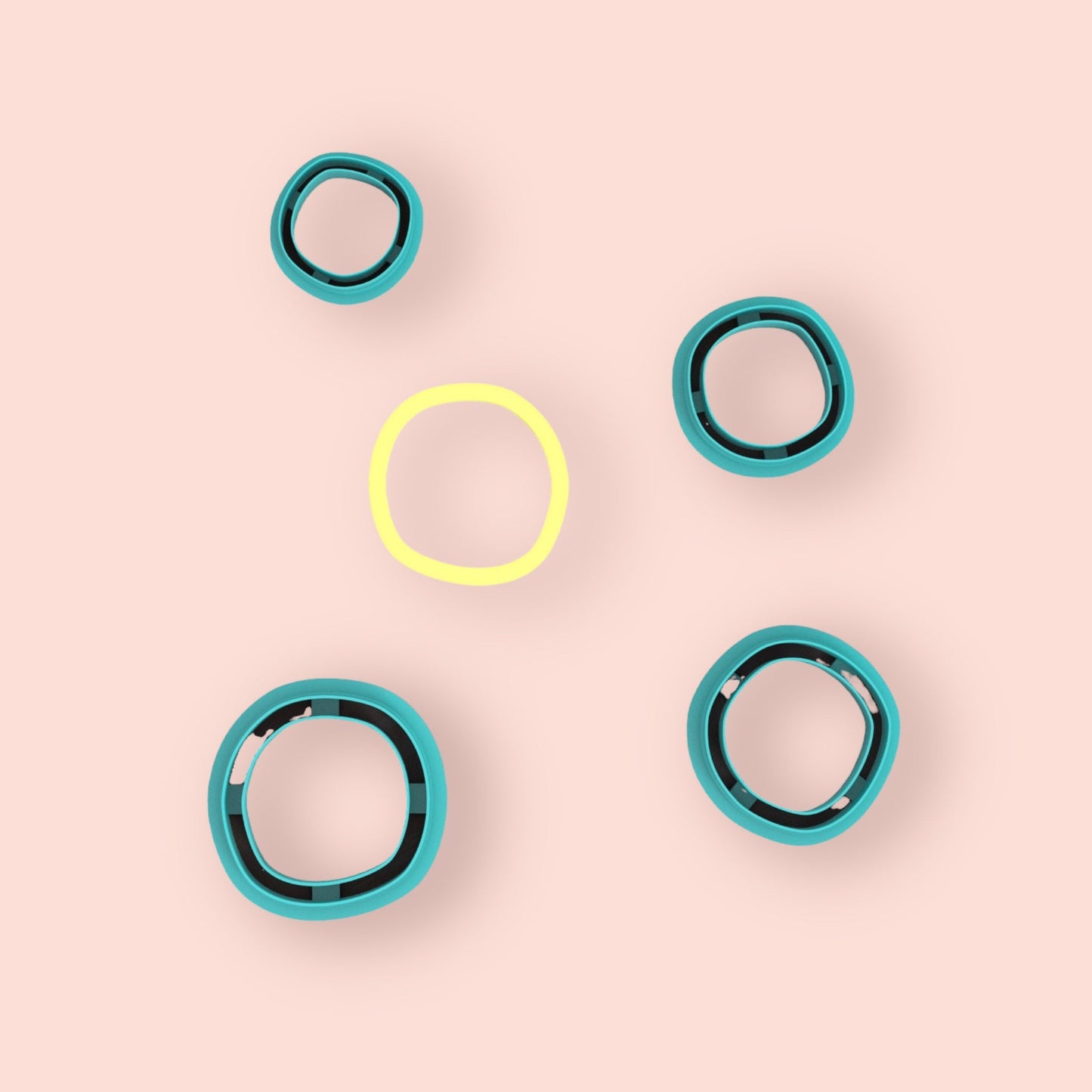 Cortador cuadrado orgánico fino  para hacer pendientes de arcilla polimeric