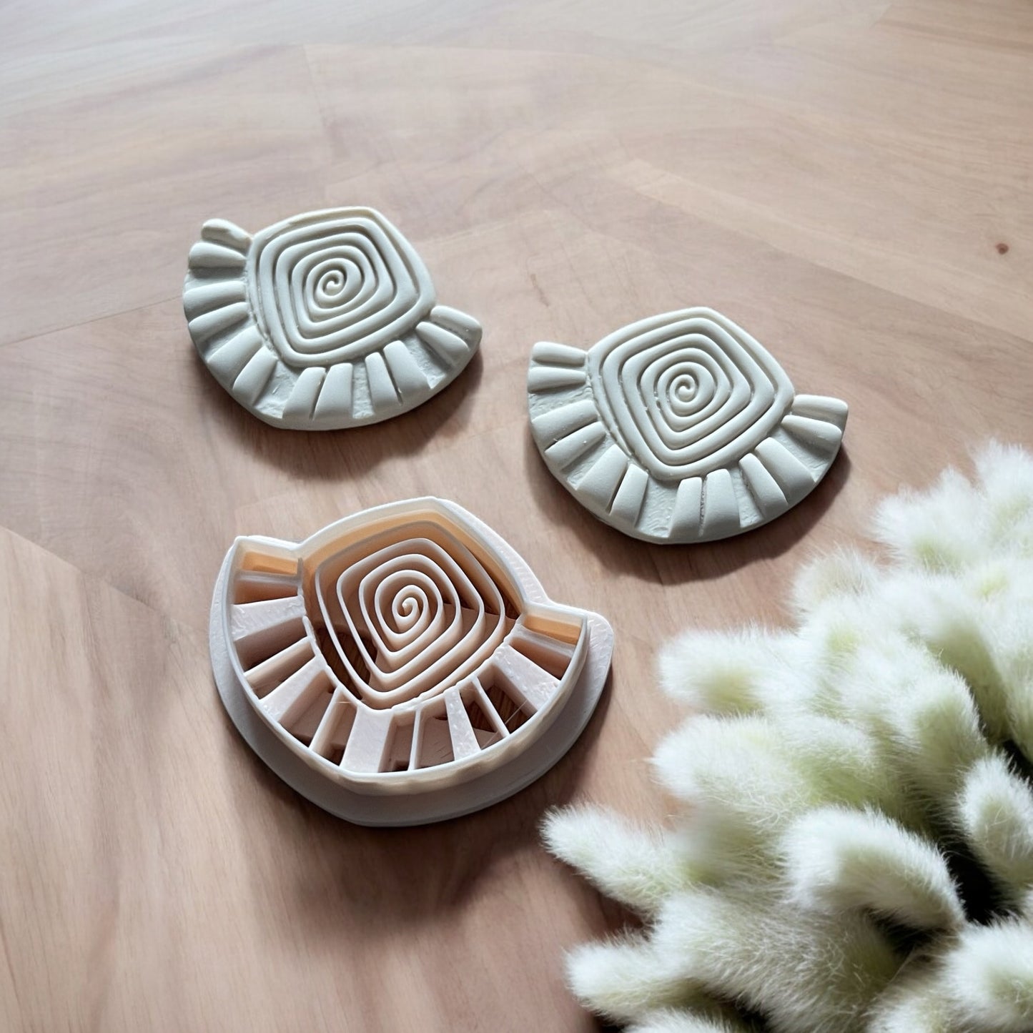 Rafia Macramé -  Cortador para hacer pendientes de arcilla polimerica