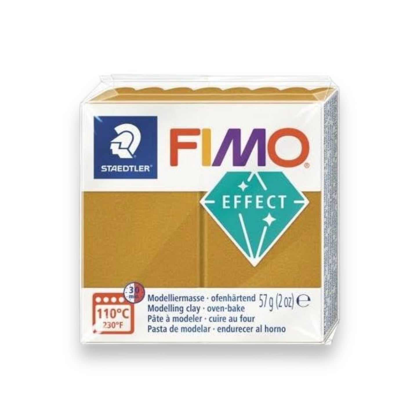 Fimo effect metalico Oro 8010-11 arcilla polimerica 57g -2 oz