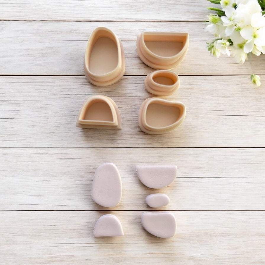 Organic Love – Cortador para hacer pendientes de arcilla polimérica.