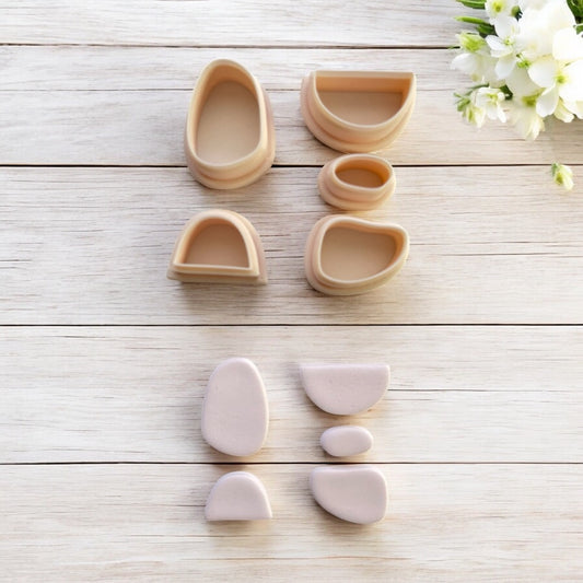 Organic Love – Cortador para hacer pendientes de arcilla polimérica.